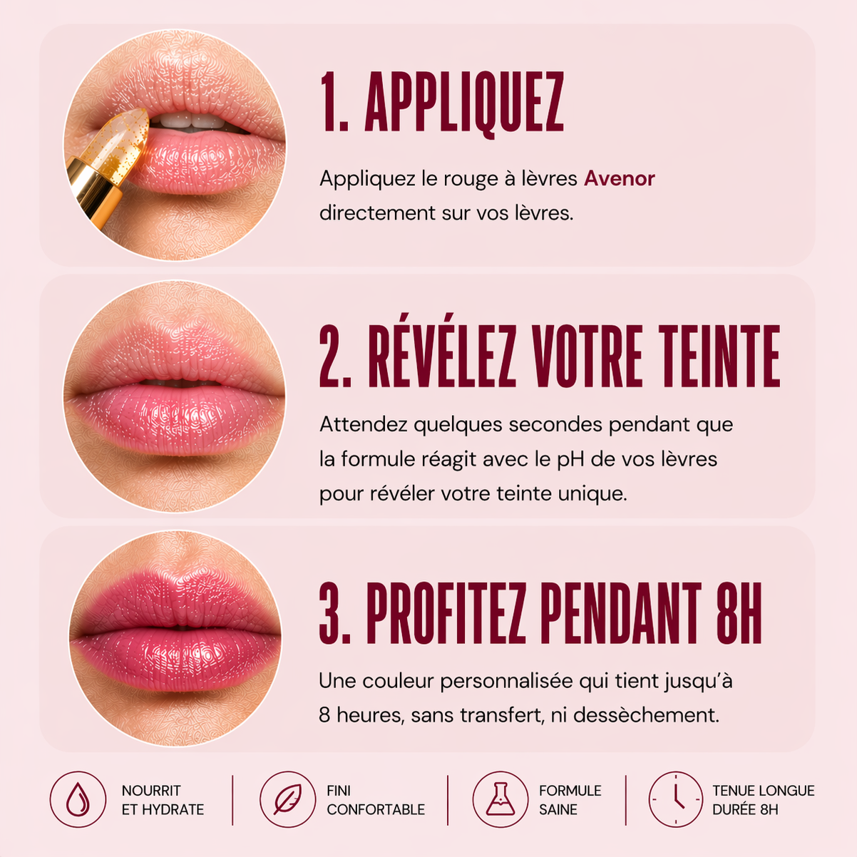 ROUGE À LÈVRES PH GLOW AVENOR